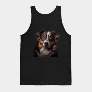 Sweet Australian Shepherd Gift For Dog Sports, Dog Lovers, Dog Owners Or For A Birthday Tank Top